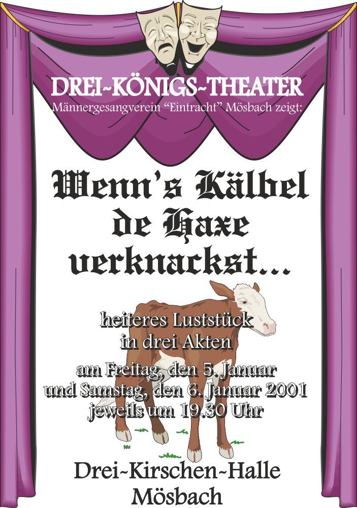 2001 Plakat Der Bader Bazi