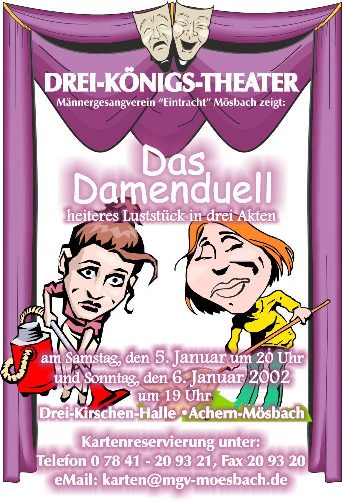 2002 Plakat Damenduell